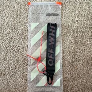 Off-White Black Keychain